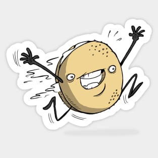 Bagel Fun Run! Sticker